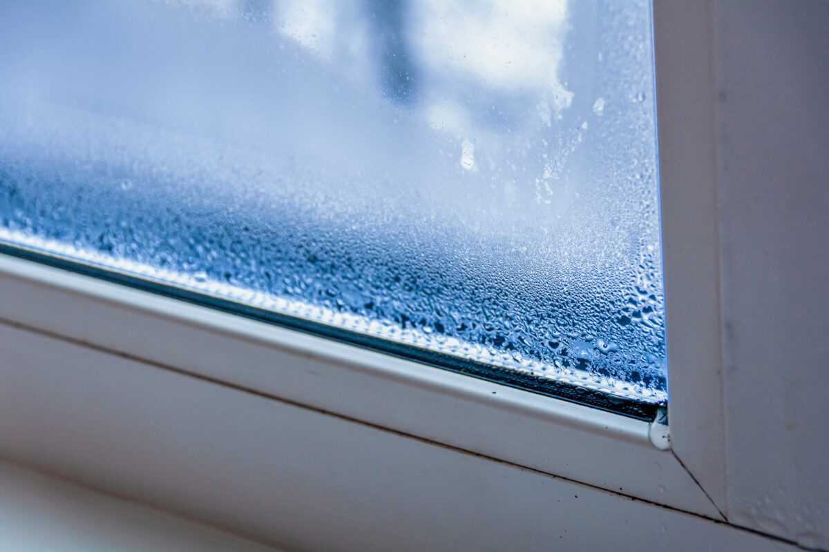Condensation on PVC Windows